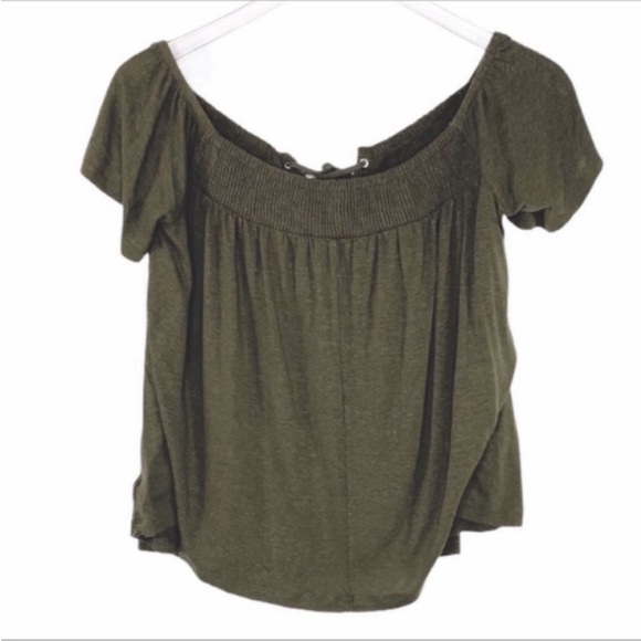 AMERICAN EAGLE OUTFITTERS front tie top S - Picture 6 of 9